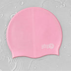 Adult Swimming Silicone Cap Performance — Pink