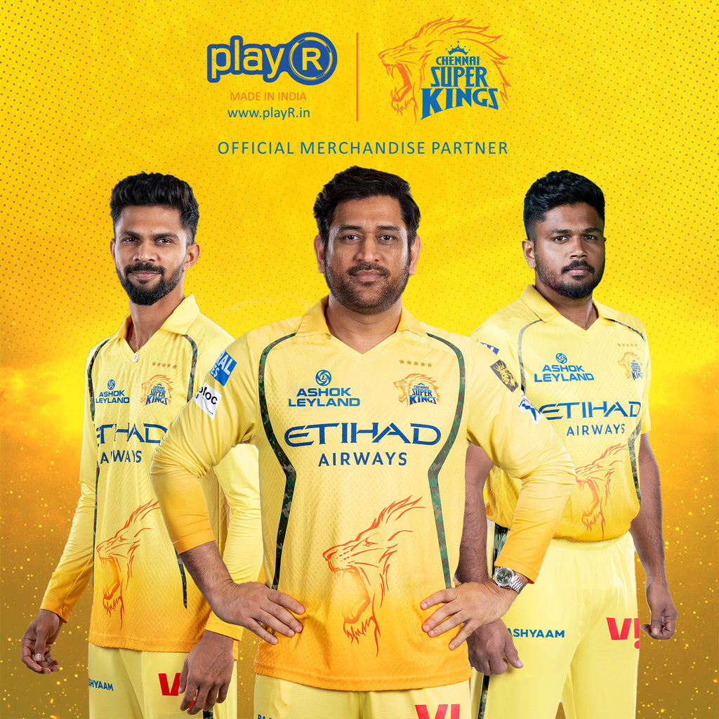 PlayR X Chennai Super Kings Authentic Match Jersey IPL 2026 playr-x-chennai-super-kings-authentic-match-jersey-ipl-2026