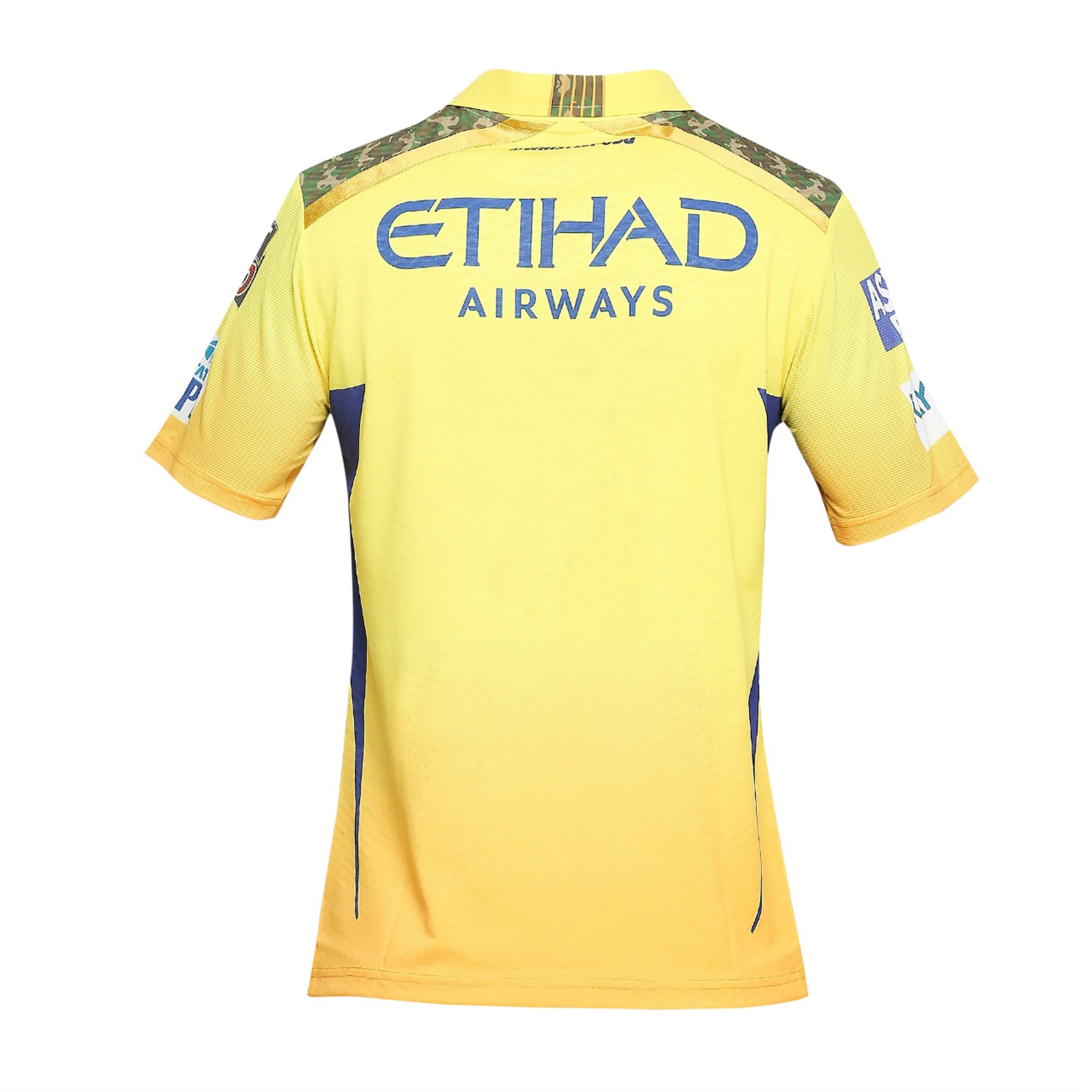 CSK Official Match Jersey 2024 - Plain - Kids (Half Sleeve) Secondary image
