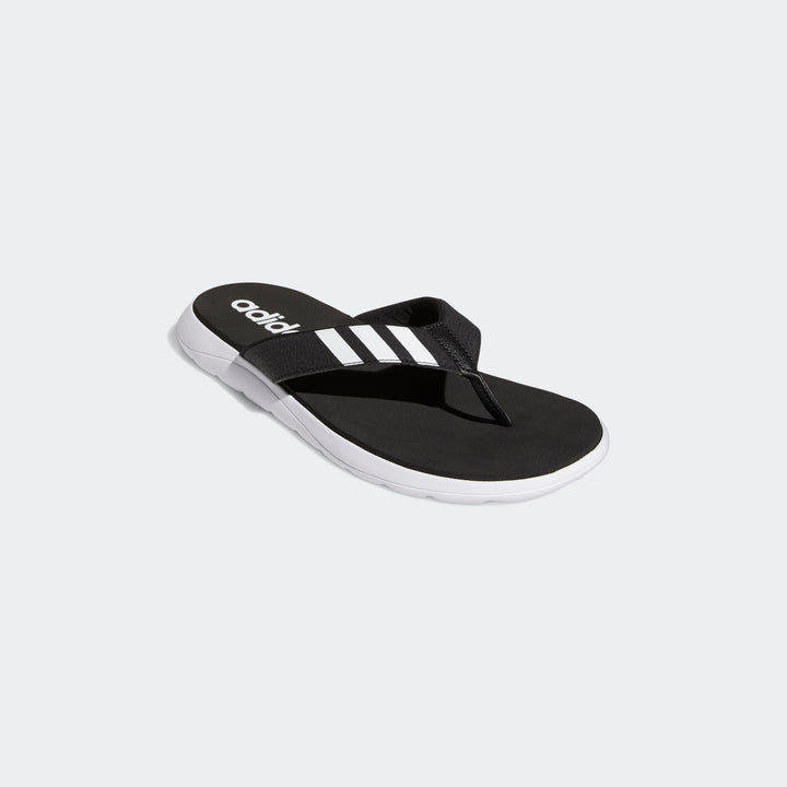 Adidas Men Adult Comfort Flip Flops Synthetic Upper Straps / Textured EVA Outsole All Season