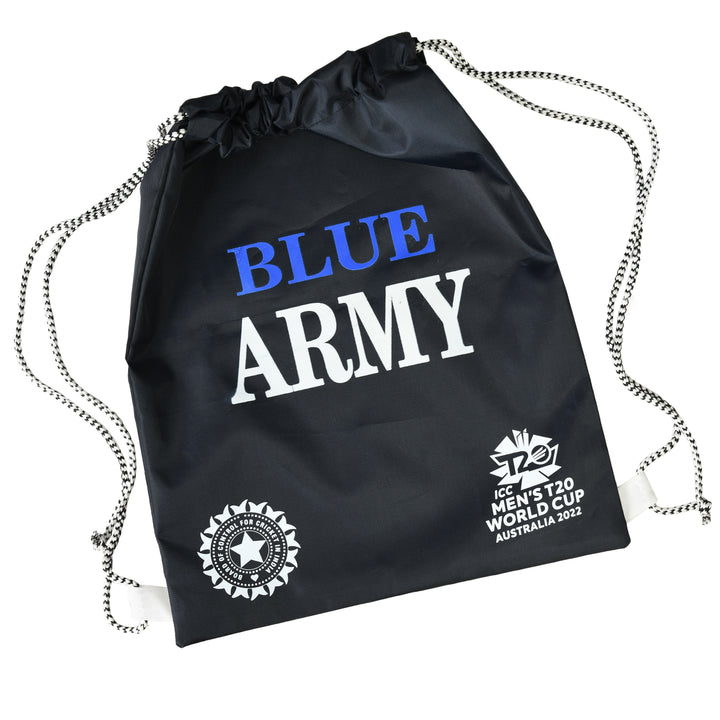 Blue Army Sling Bag