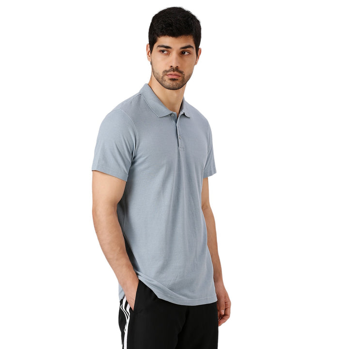 Adidas Men Adult Lifestyle Ess Base Regular fit Polo Neck Tshirt Poly Cotton for All Season