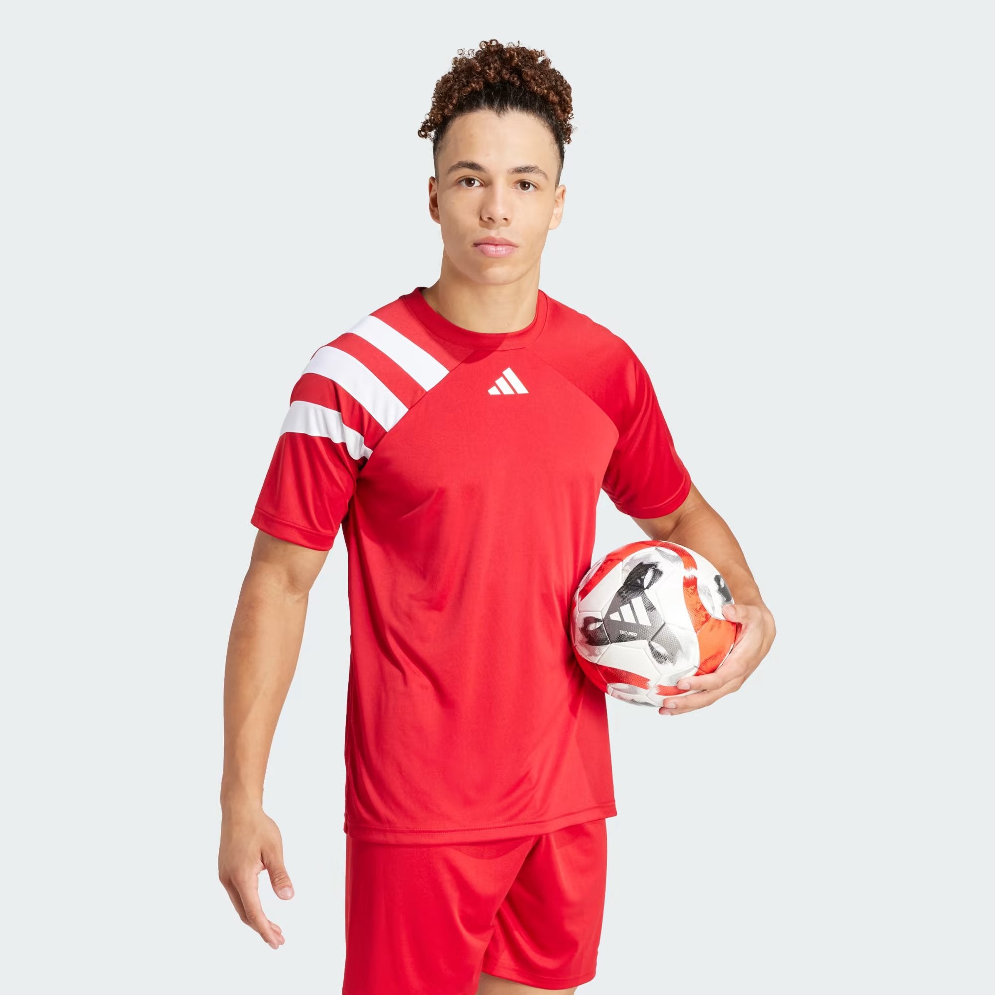 Adidas Men Adult Football Fortore 23 Jersey Regular fit Round Neck Tshirt Polyester for All Season Secondary image