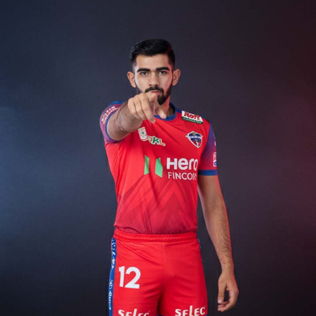 UP Yoddhas Match Jersey Primary PKL 2025 Adult Plain Half Sleeve