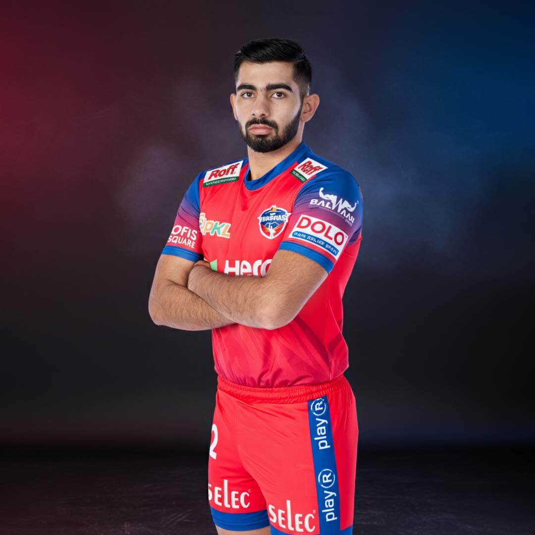 UP Yoddhas Match Jersey Primary PKL 2025 Adult Plain Half Sleeve