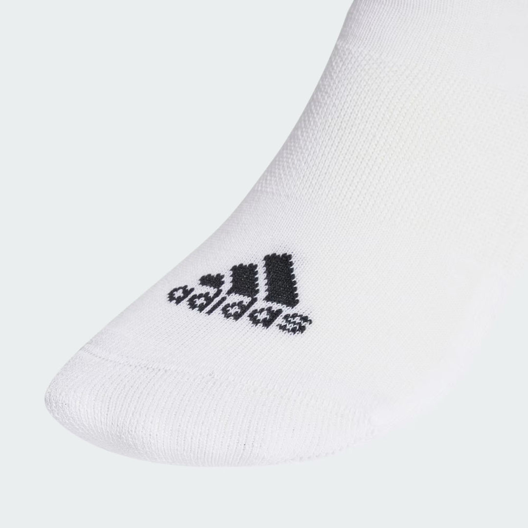 Adidas Unisex Adult Training 3-Stripes Cushioned Sportswear Mid-Cut Socks 3 Pairs Recycled Polyester for All Season