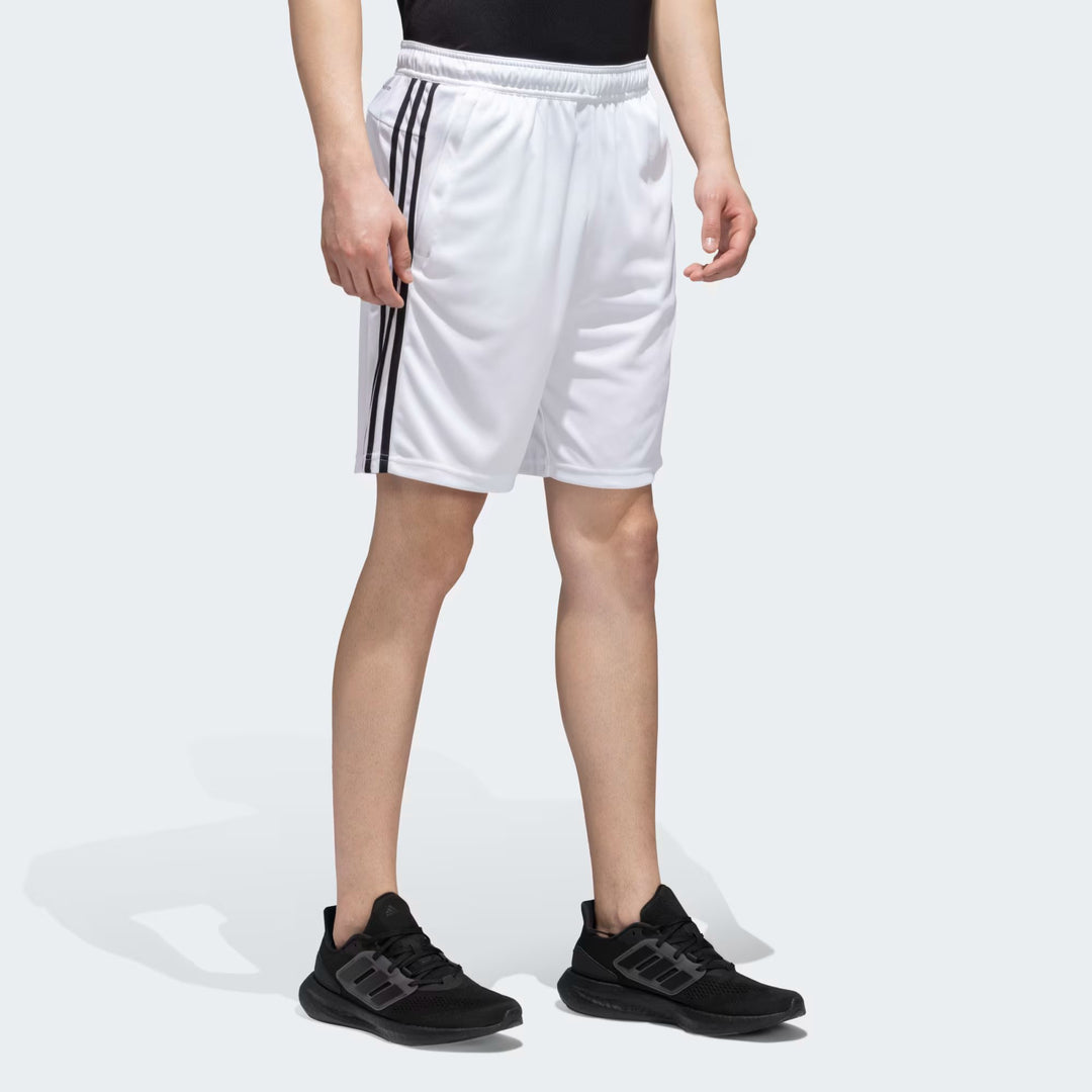 Adidas Adult Men Training Train Essentials Pique 3-Stripes Training Shorts All Season