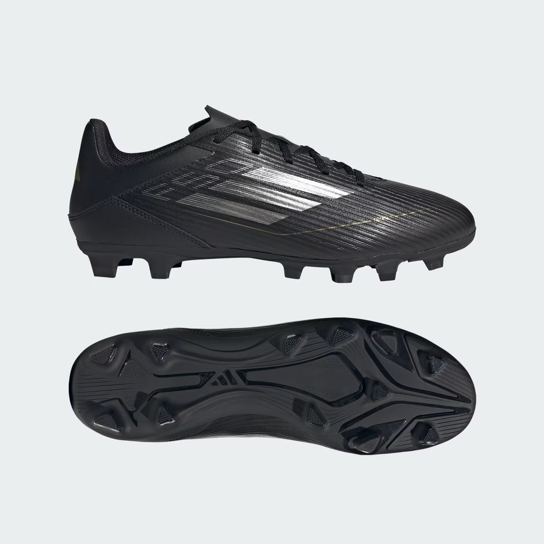 Adidas Unisex Adult F50 CLUB FxG Football Shoes Fiberskin upper with Sprintgrid print/Textile lining All Season