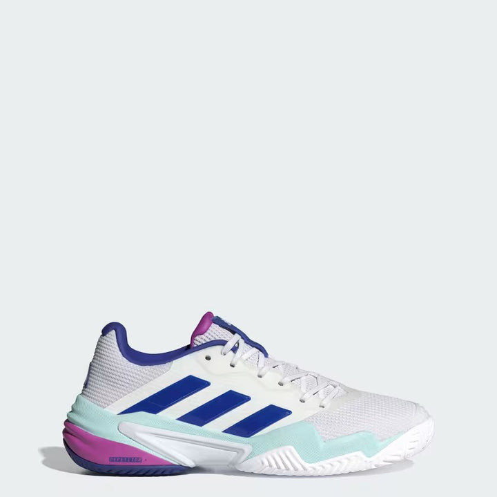 Adidas Men Adult Barricade 13 Breathable Mesh Upper Repetitor Midsole Tennis Shoes for All Season