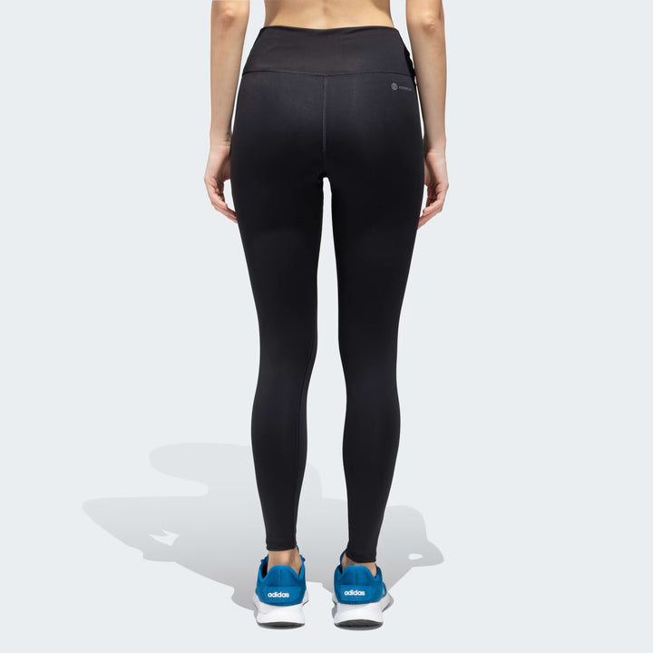 Adidas Women Adult Training Essentials High-Waisted 7/8 Leggings Regular Fit Polyester for All Season