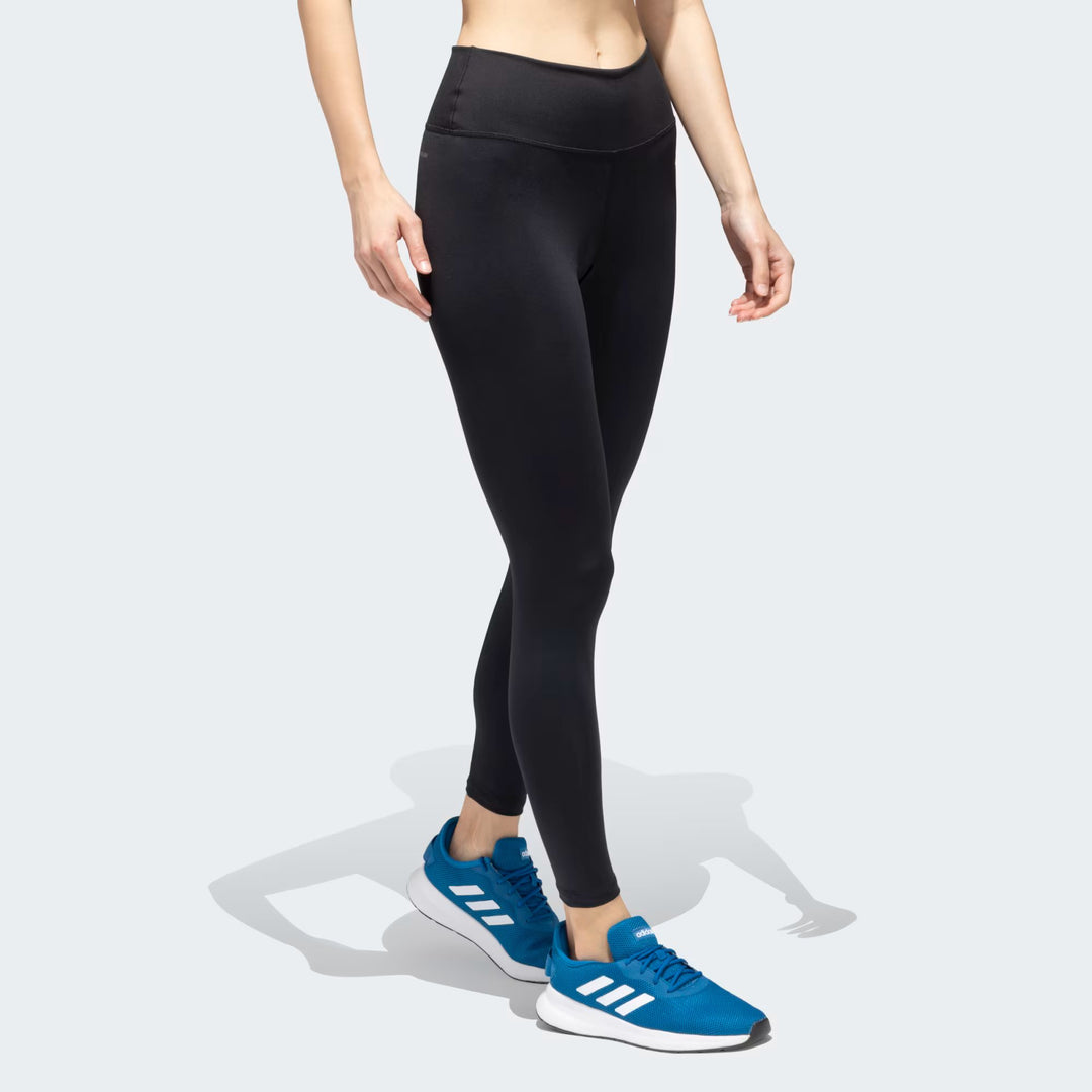 Adidas Women Adult Training Essentials High-Waisted 7/8 Leggings Regular Fit Polyester for All Season