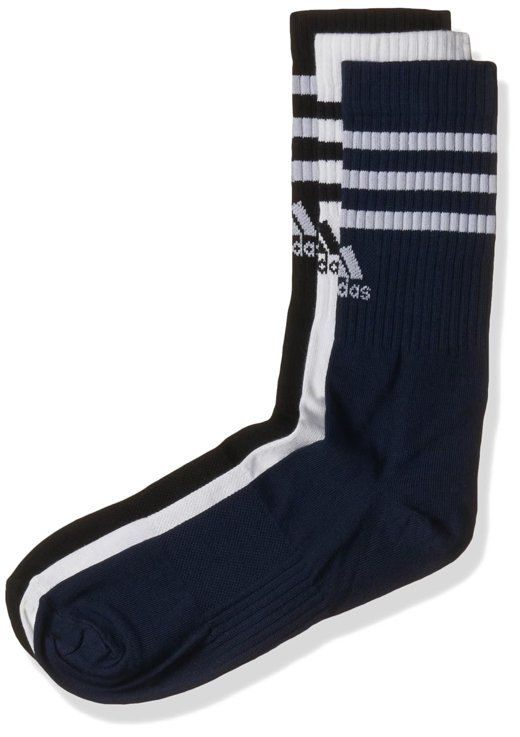 Adidas Men Adult Training Crew Socks Cotton for All Season