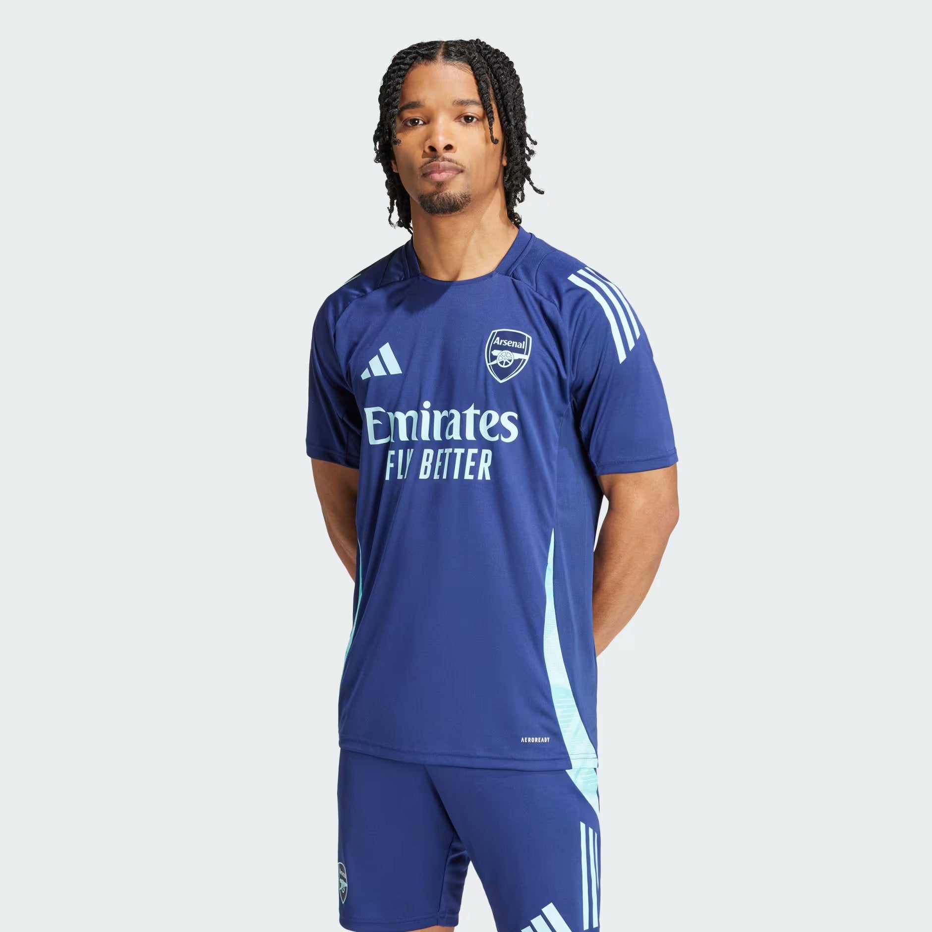 Adidas x Arsenal Men Adult Football AFC TR JSY Polyester Regular Fit for All Season Secondary image