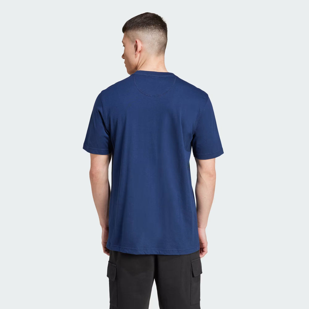 Adidas x Originals Men Adult Lifestyle Trefoil Essentials Tee Regular Fit T-Shirt Cotton for All Season