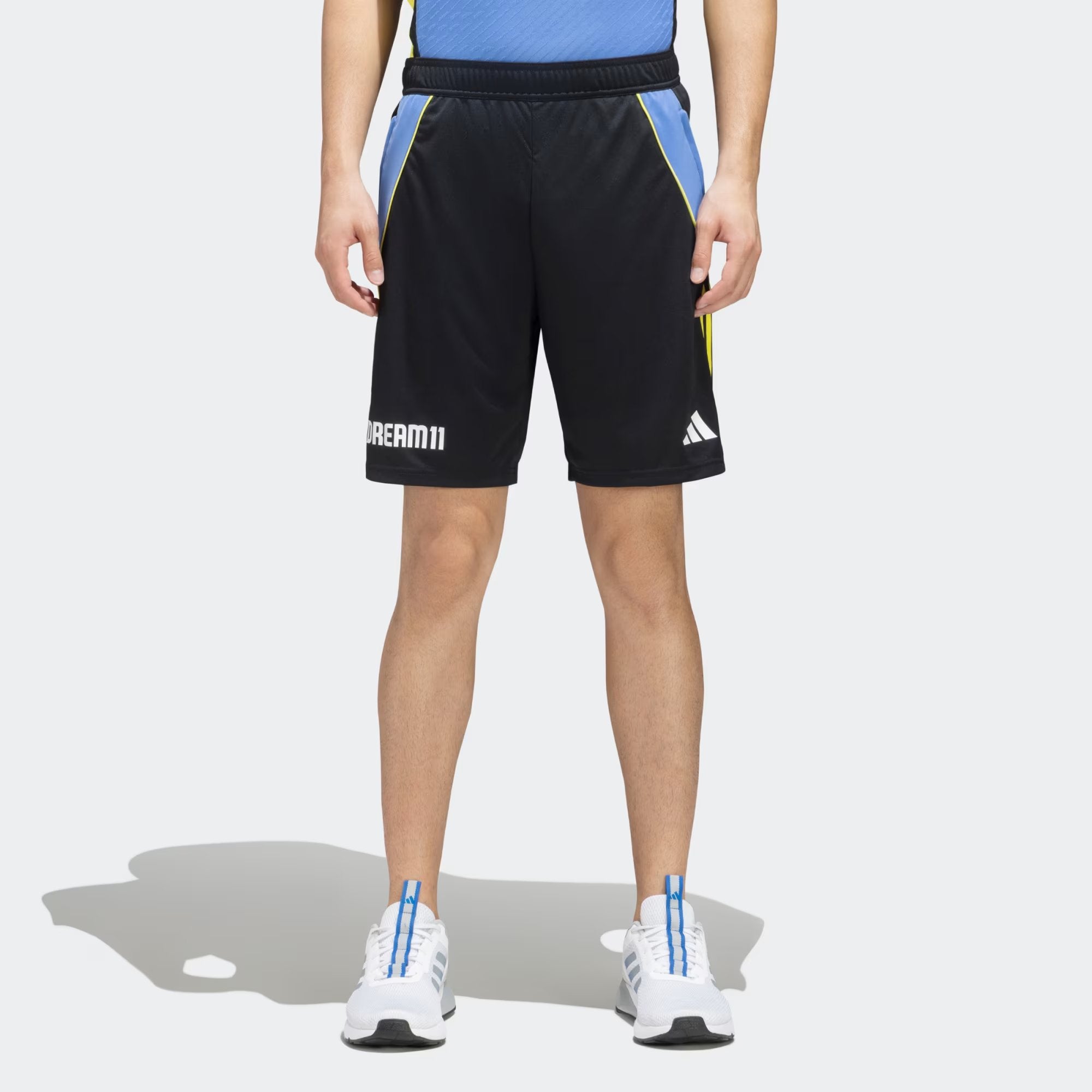 Adidas X Team India Men Adult Cricket Training Short Regular Fit Polye playR