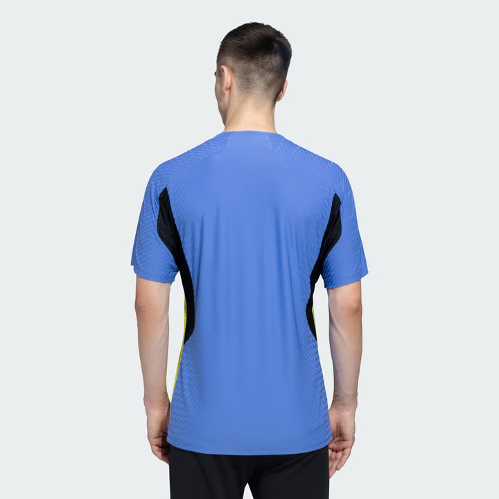 Adidas X Team India Men Adult Cricket India Cricket Training Jersey Round Neck Regular Fit Polyester Tshirt For All Season