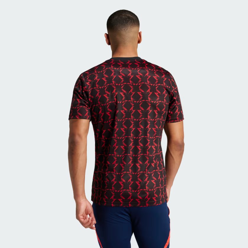 Adidas x Manchester United Men Adult Football MUFC PRESHI Polyester Regular Fit for All Season