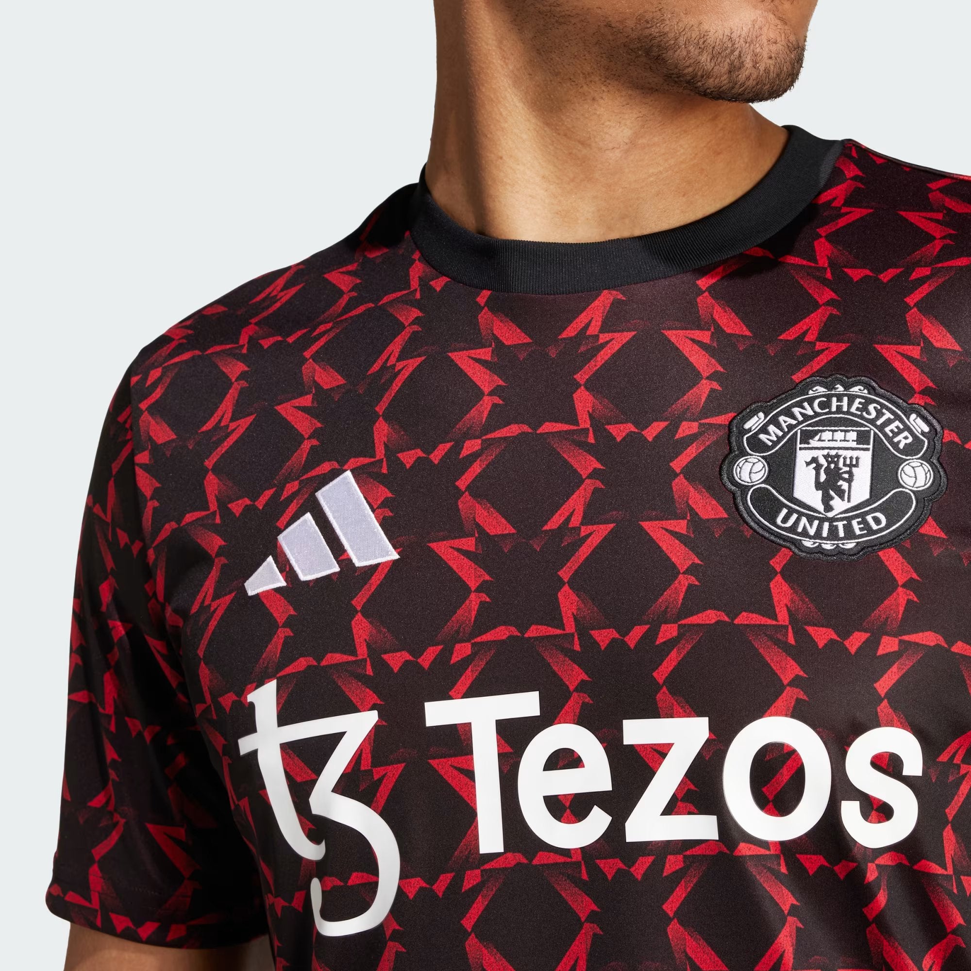 Adidas x Manchester United Men Adult Football MUFC PRESHI Polyester Regular Fit for All Season Main image