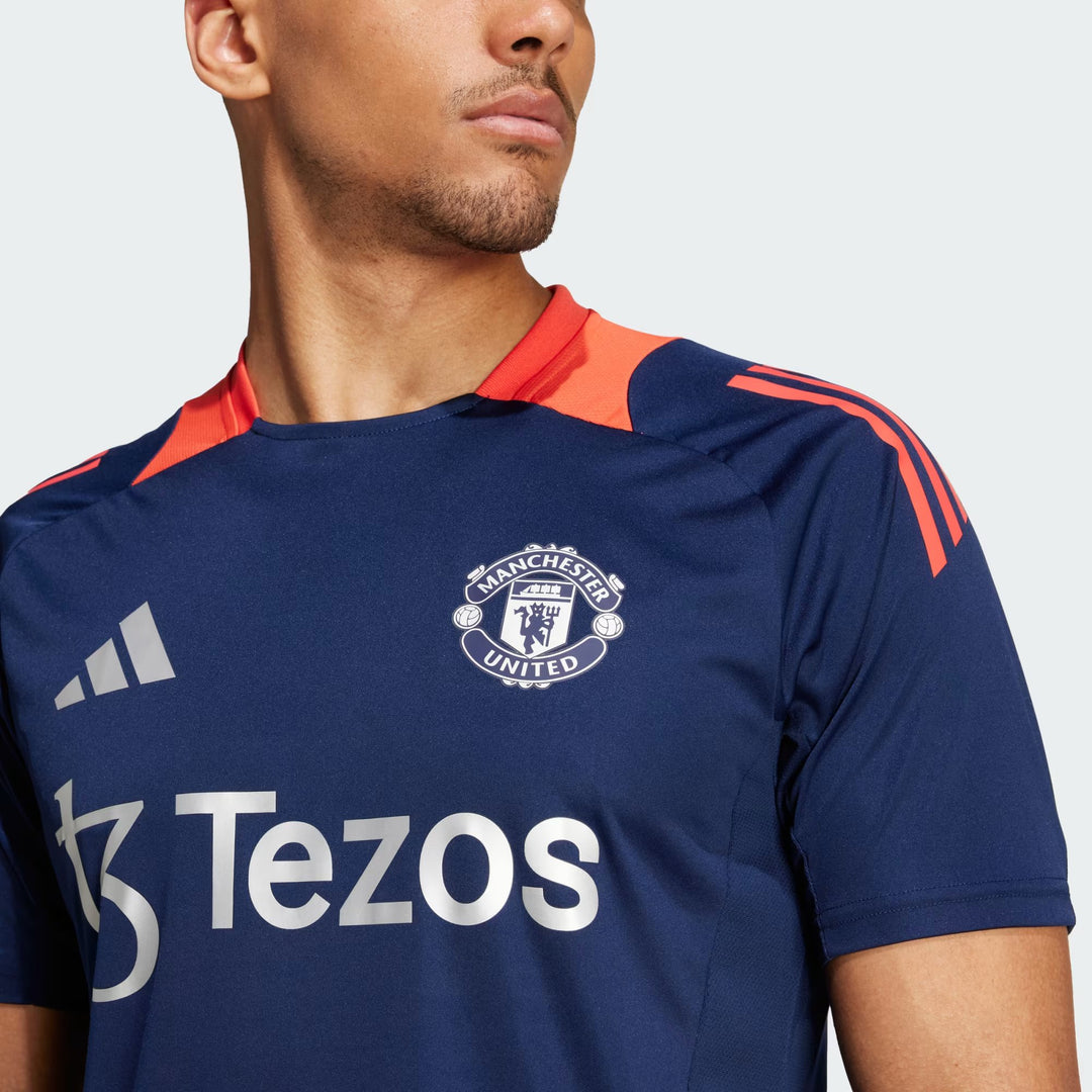 Adidas x Manchester United Men Adult Football MUFC TR JSY Polyester Regular Fit for All Season