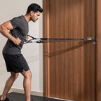 playR Door Anchor for Heavy Resistance Bands, Black Foam