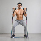 playR 11-Piece Resistance Band Set with Handles & Door Anchor