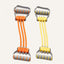 playR Chest Upper Body Resistance Band Set of 2, 3 Detachable Tubes 10-30 Kgs Each