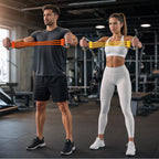 playR Chest Upper Body Resistance Band Set of 2, 3 Detachable Tubes 10-30 Kgs Each