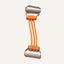 playR Chest Upper Body Resistance Band, 3 Detachable Tubes 10-30 Kgs Orange