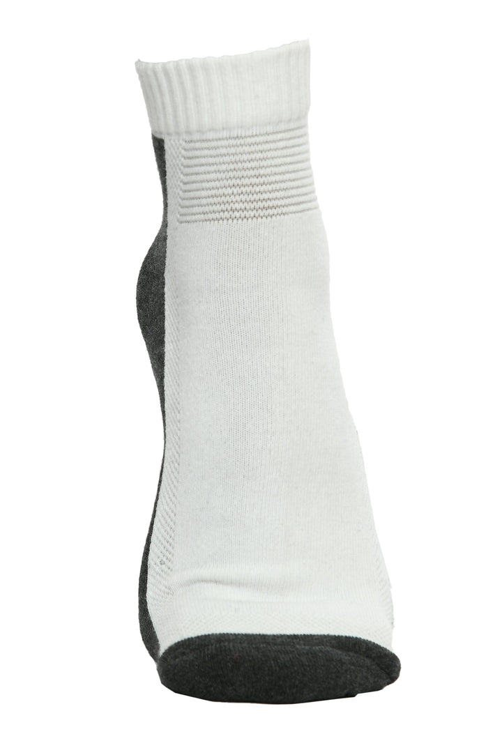 Men Ankle Socks White