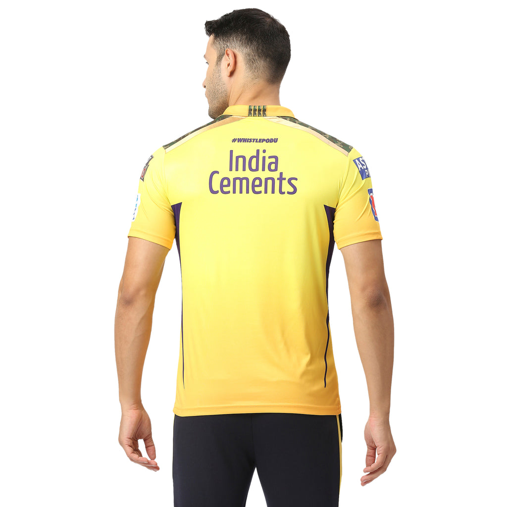 CSK Match Jersey 2023 - Plain