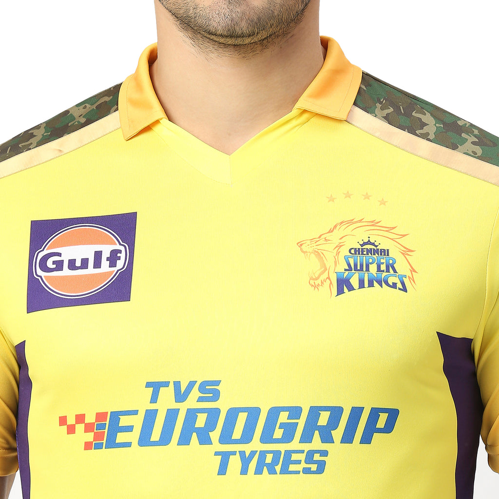 CSK Match Jersey 2023 - Plain