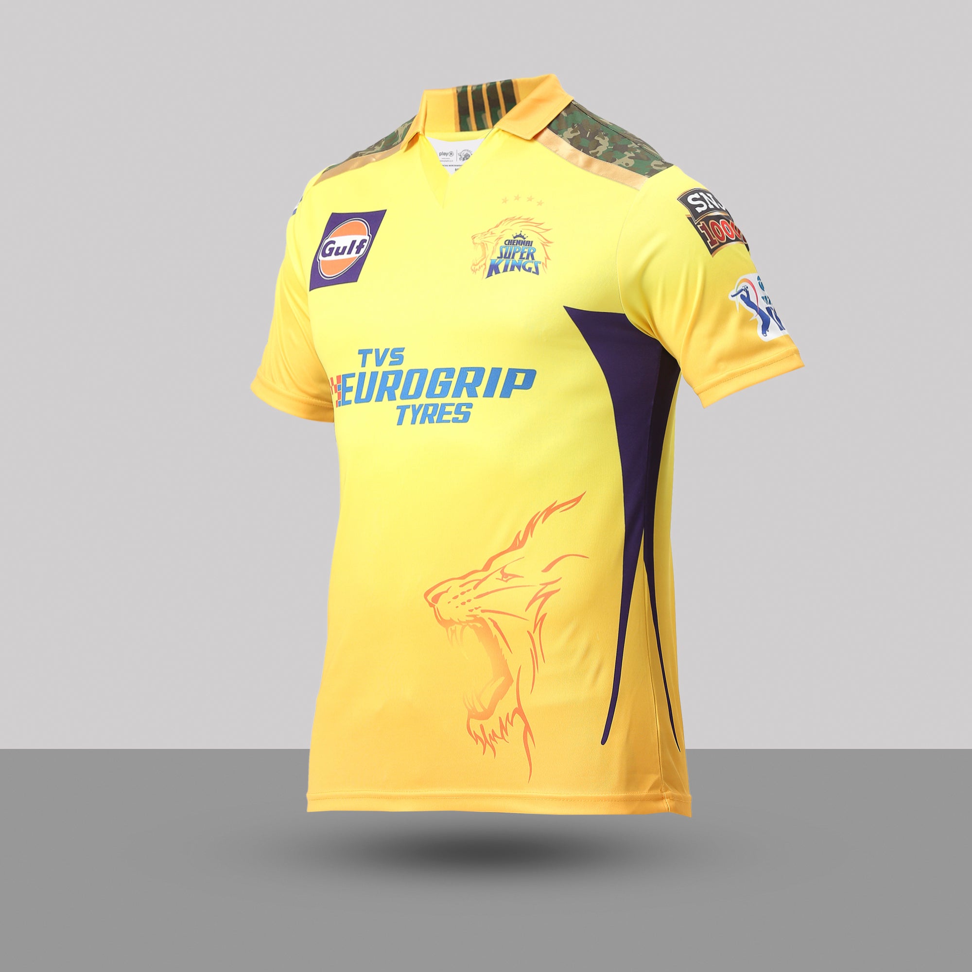 CSK Match Jersey 2023 - Plain - Kids