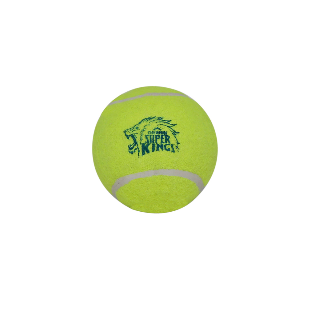 CSK Tennis Ball - Yellow 80 Gms (Pack of 3)