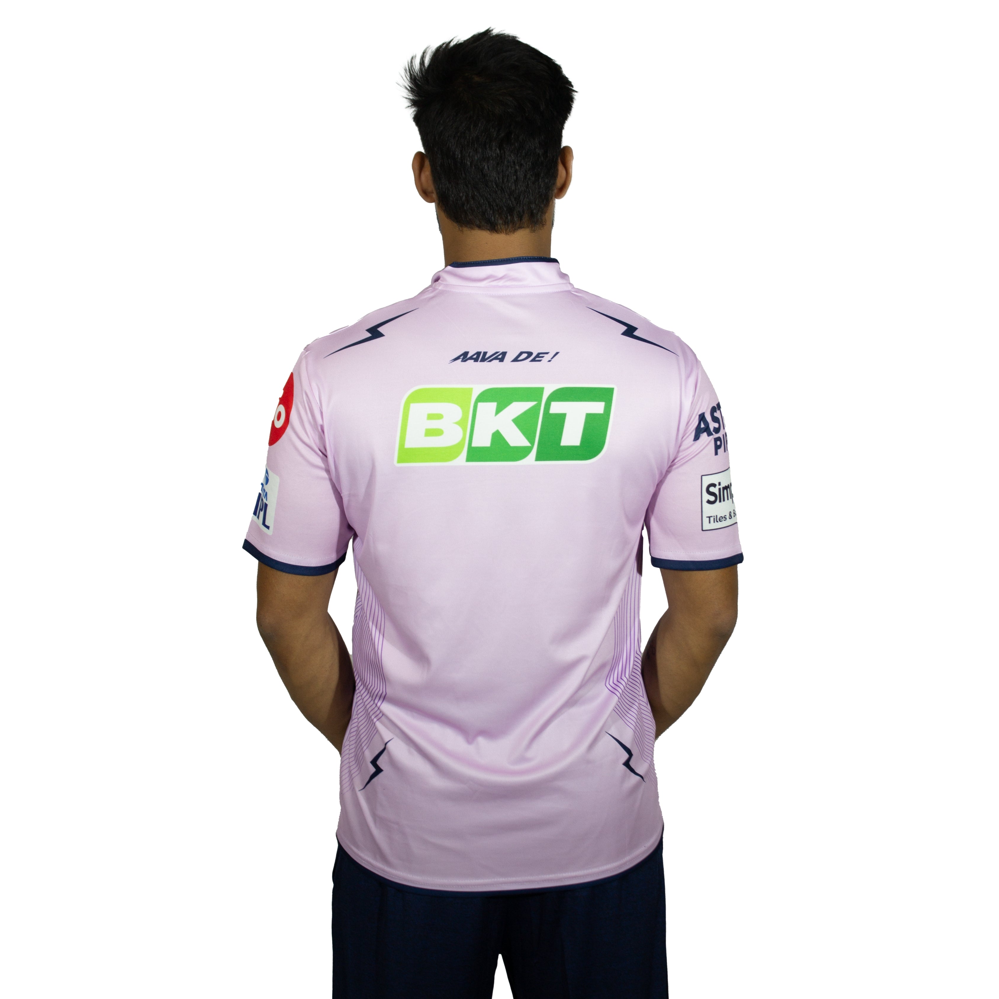 Gujarat Titans Lavender Replica Jersey Ipl 2025 Adult Half Sleeve