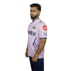 Gujarat Titans Lavender Replica Jersey Ipl 2025 Adult Half Sleeve