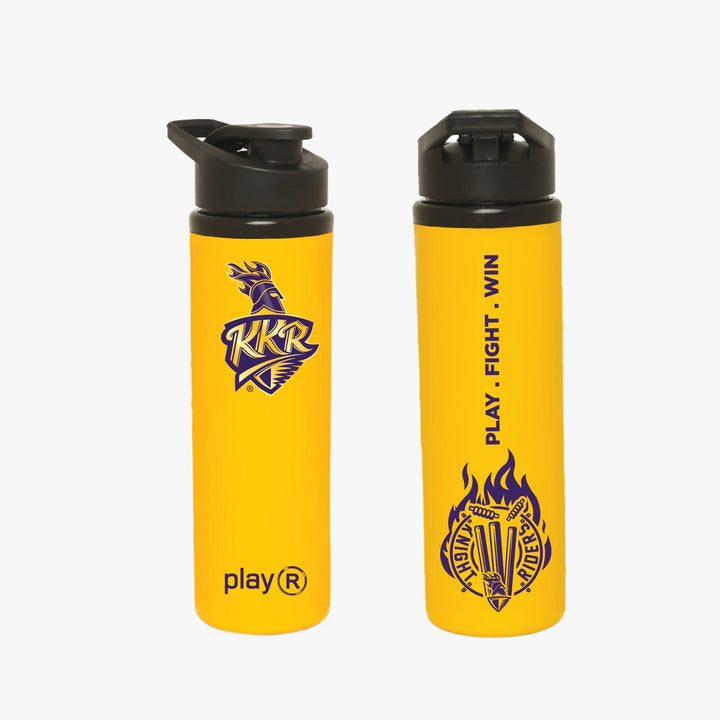 playR x Kolkata Knight Riders Unisex Adult STAINLESS STEEL Play Fight Win - Shaker for IPL 2024
