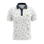 Seattle Orcas Authentic Golf Polo Half Sleeve White/Grey