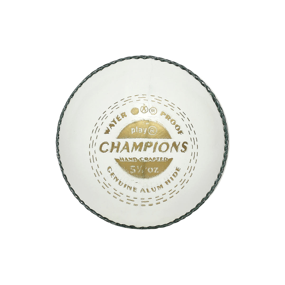 Champions Leather Ball (Pack of 2) - White