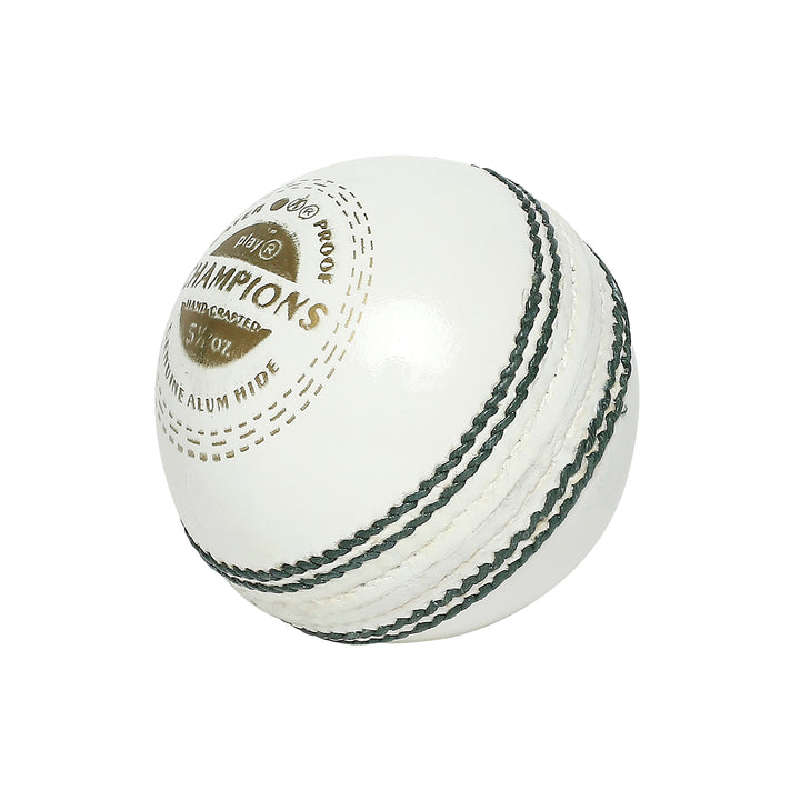 Champions Leather Ball (Pack of 2) - White