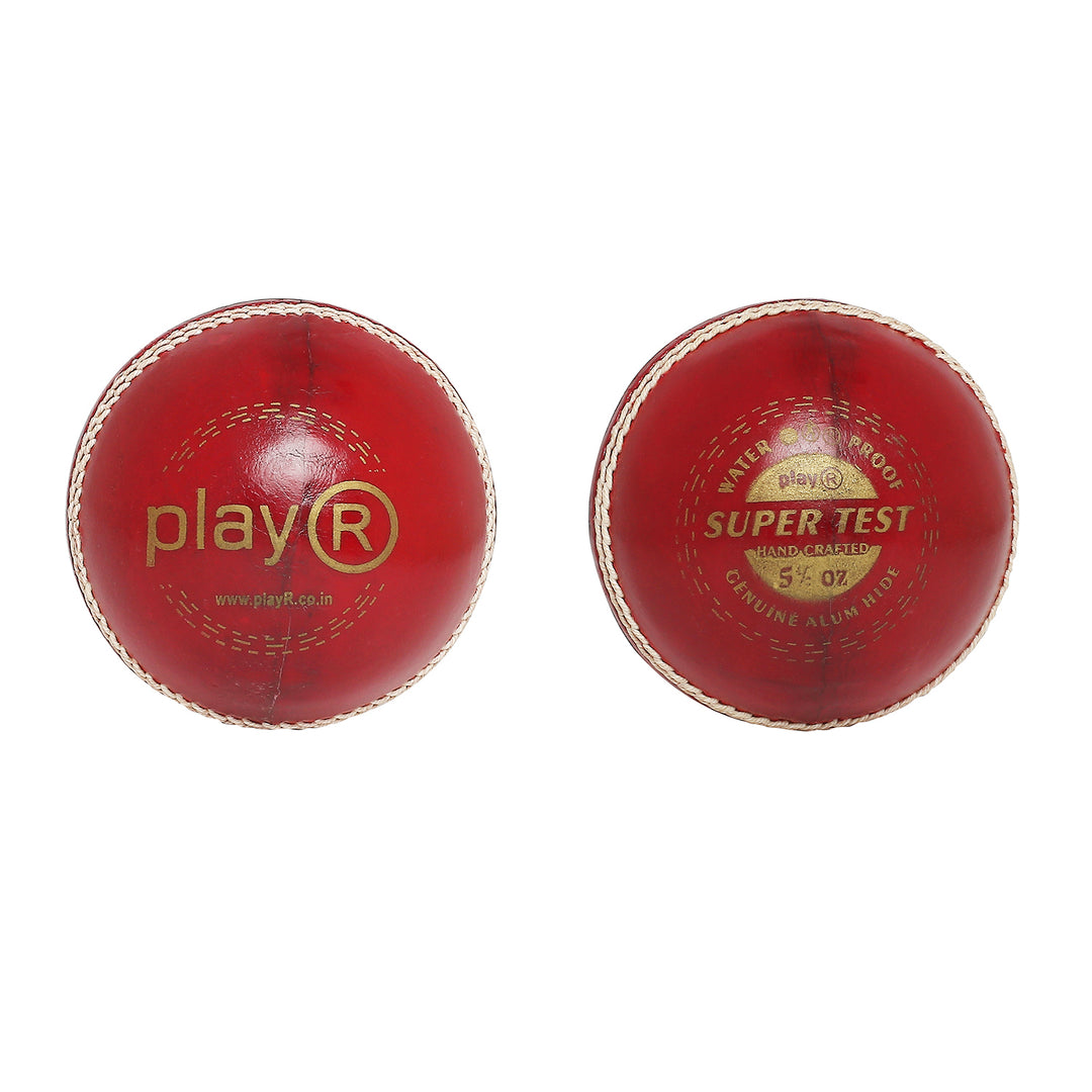 Super Test Leather Ball Red