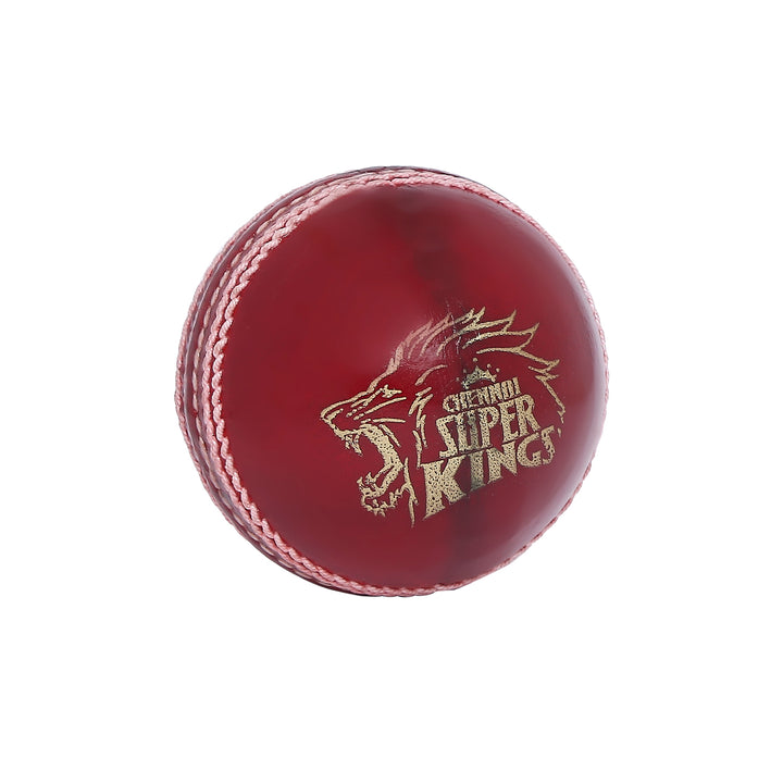 CSK Tournament Leather Ball - Red (Pack of 2)