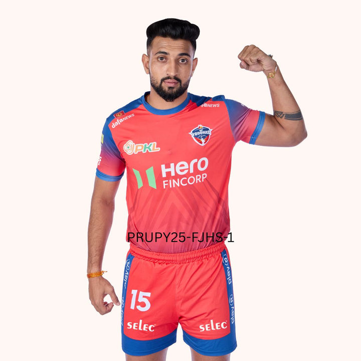 UP Yoddhas Fan Jersey PKL 2025 Adult Half Sleeve