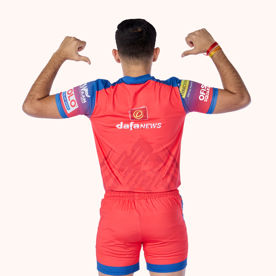 UP Yoddhas Fan Jersey PKL 2025 Adult Half Sleeve