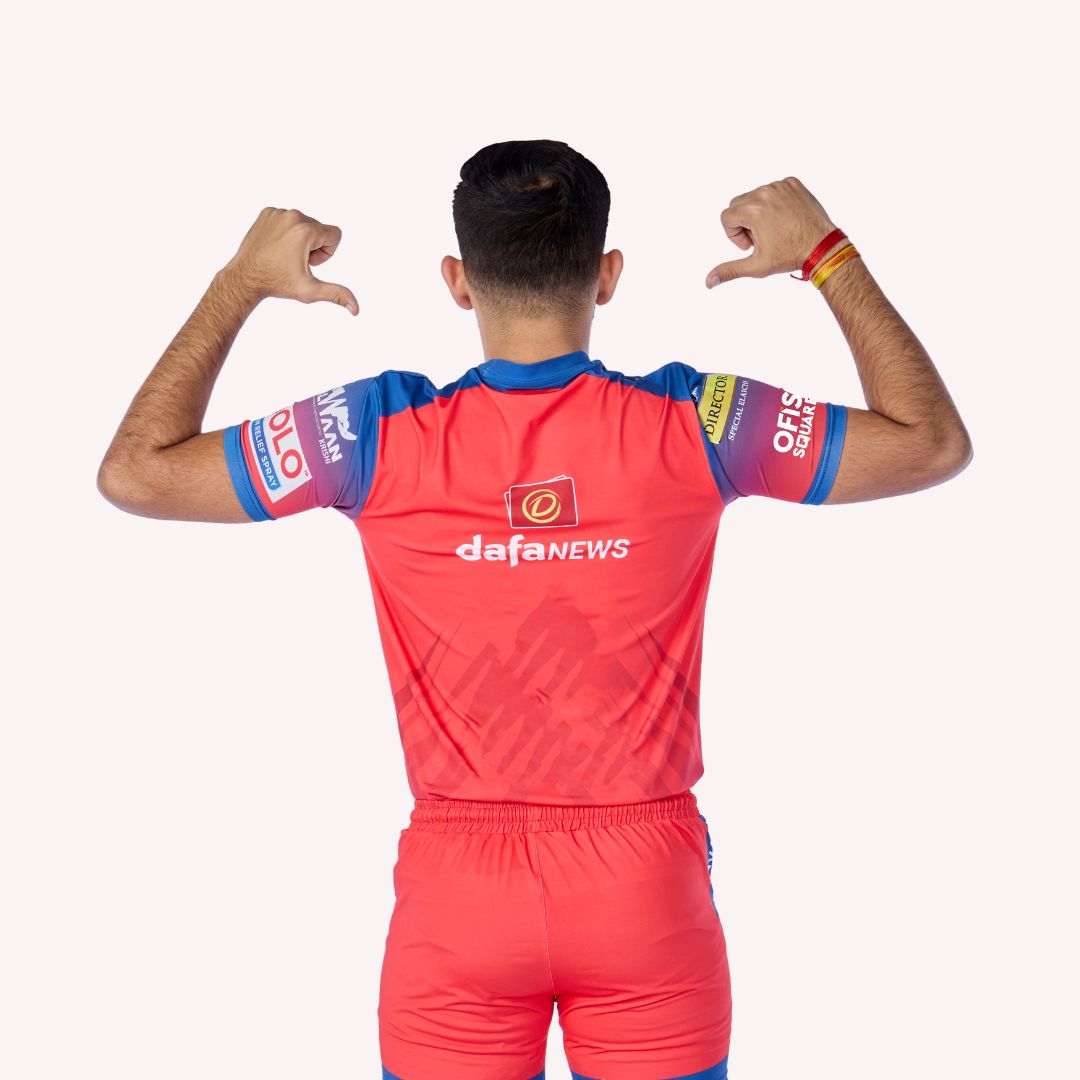 UP Yoddhas Match Replica PKL 2025 Adult Plain Long Sleeve