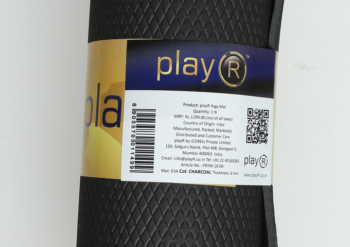 playR Yoga Mat 6 Mm