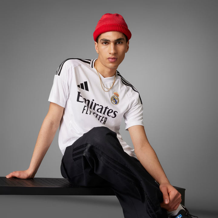 Adidas x Real Madrid Men Adult Football REAL H JSY Polyester Regular Fit for All Season