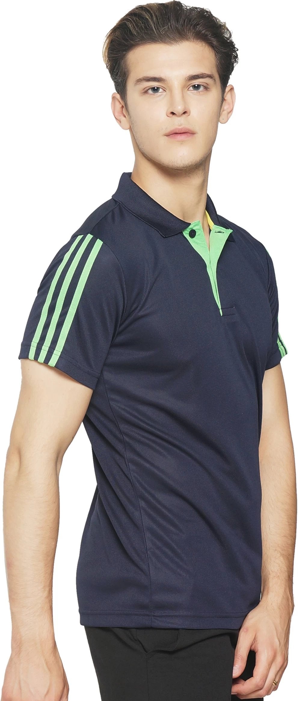 Adidas Men Adult Lifestyle Ess 3S Regular fit Polo Neck Tshirt Polyester for All Season