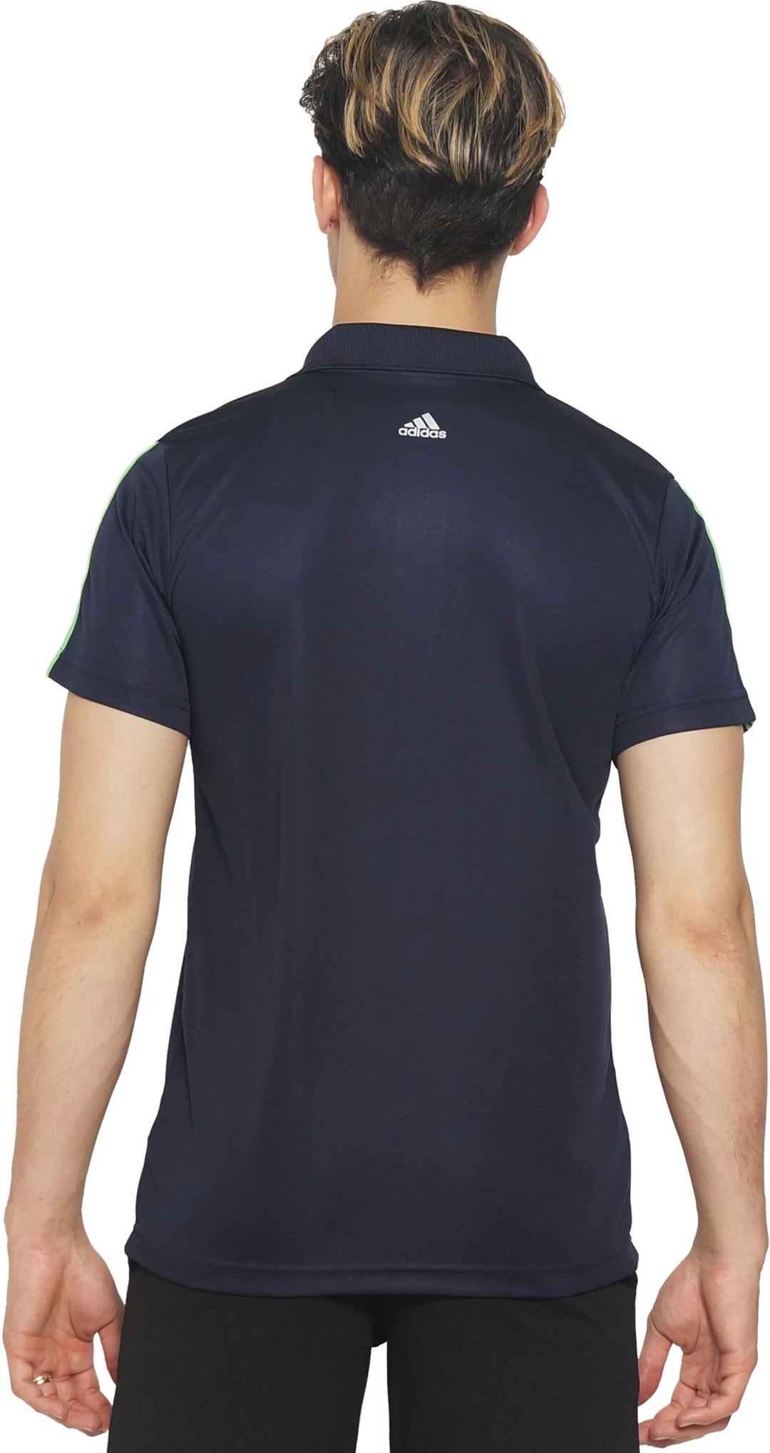 Adidas Men Adult Lifestyle Ess 3S Regular fit Polo Neck Tshirt Polyester for All Season