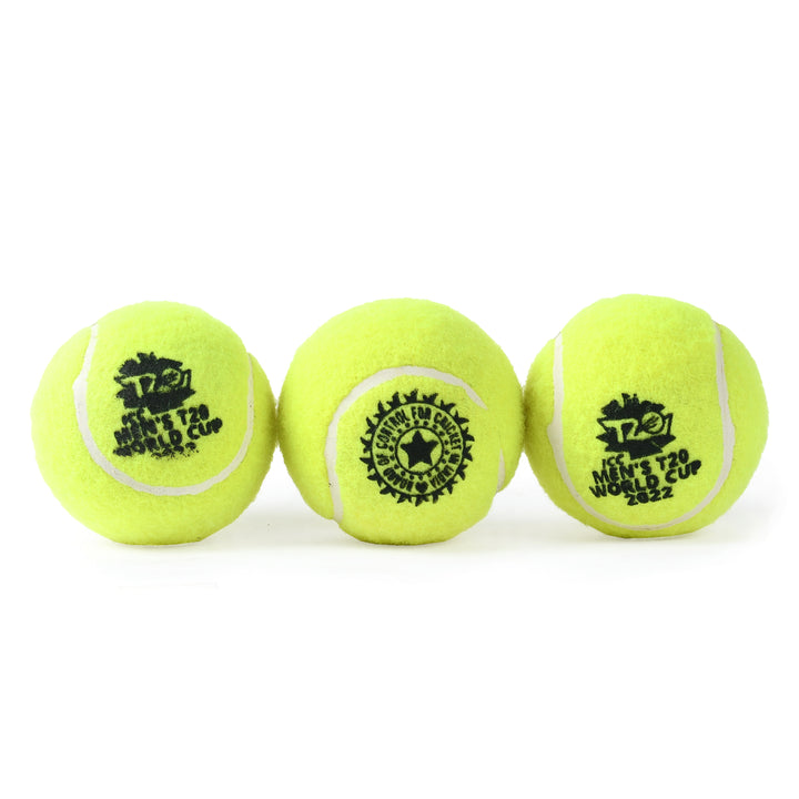 ICC Hit Turf Balls (80 Gms) (Pack of 3)