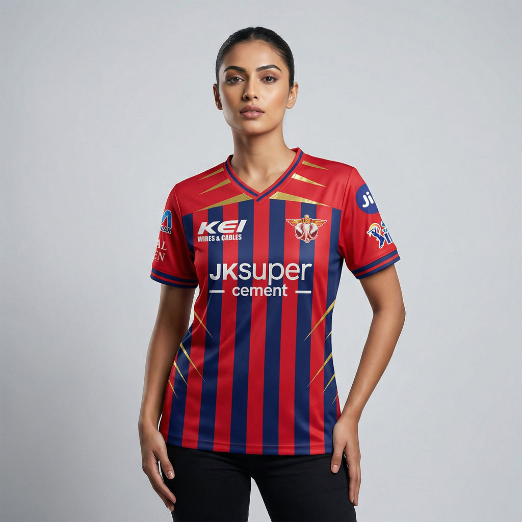 LUCKNOW SUPER GIANTS AUTHENTIC MATCH JERSEY IPL 2026 ADULT HALF SLEEVE